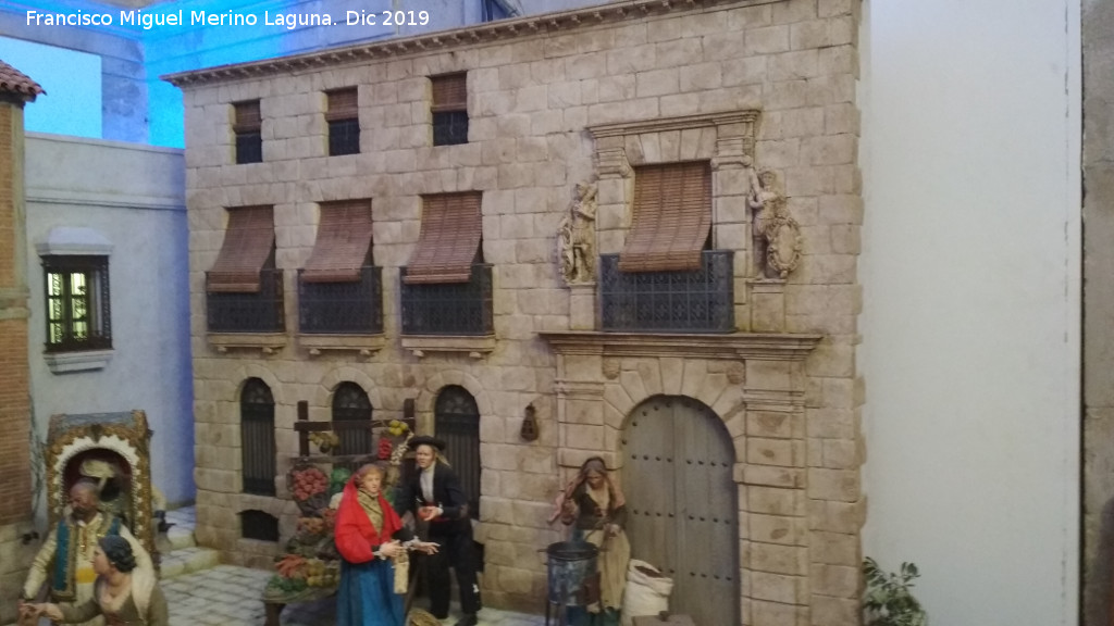 Palacio de los Cobaleda Nicuesa - Palacio de los Cobaleda Nicuesa. Bel�n Napolitano de la Catedral de Ja�n