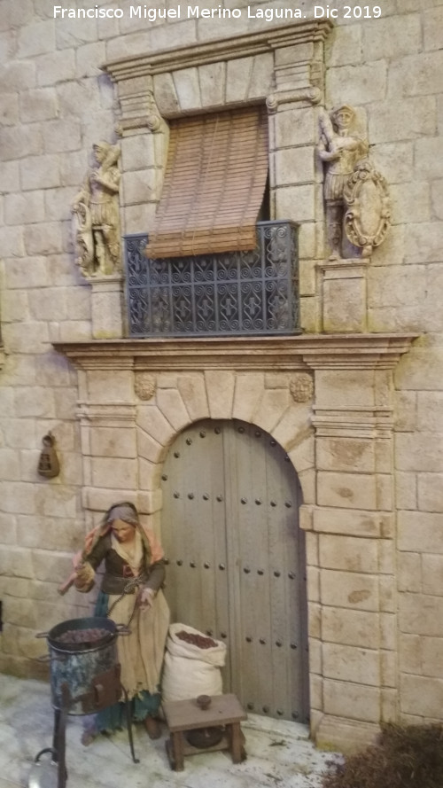 Palacio de los Cobaleda Nicuesa - Palacio de los Cobaleda Nicuesa. Bel�n napolitano de la Catedral de Ja�n