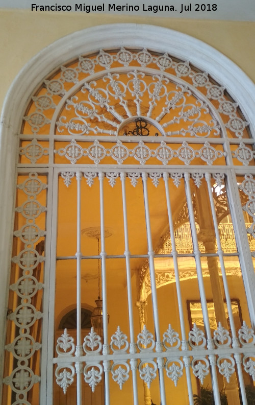 Palacio de los Cobaleda Nicuesa - Palacio de los Cobaleda Nicuesa. Entrada al patio central