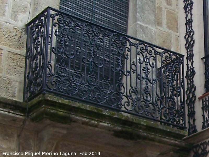 Casa de la Avenida Virgen de la Consolacin n 13 - Casa de la Avenida Virgen de la Consolacin n 13. Balcn