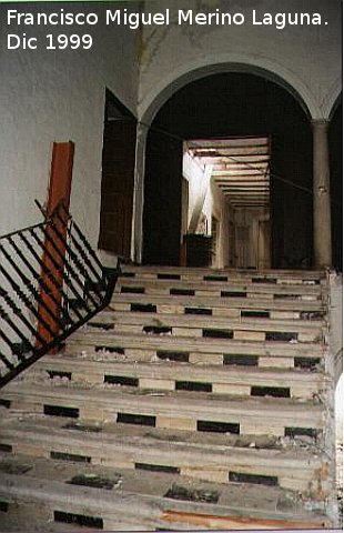 Palacio de Los Uribes - Palacio de Los Uribes. Escalera
