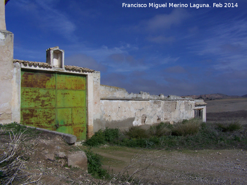 Cortijada de Torrechantre - Cortijada de Torrechantre. Con la hornacina sobre la entrada