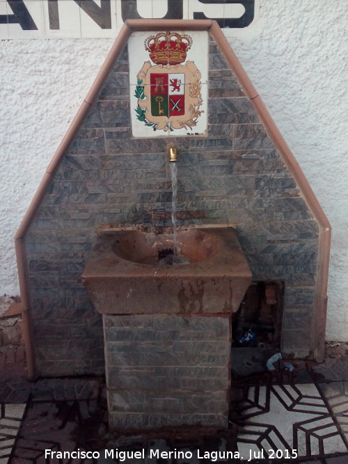 Fuente de la Carretera de Valdepeas - Fuente de la Carretera de Valdepeas. 