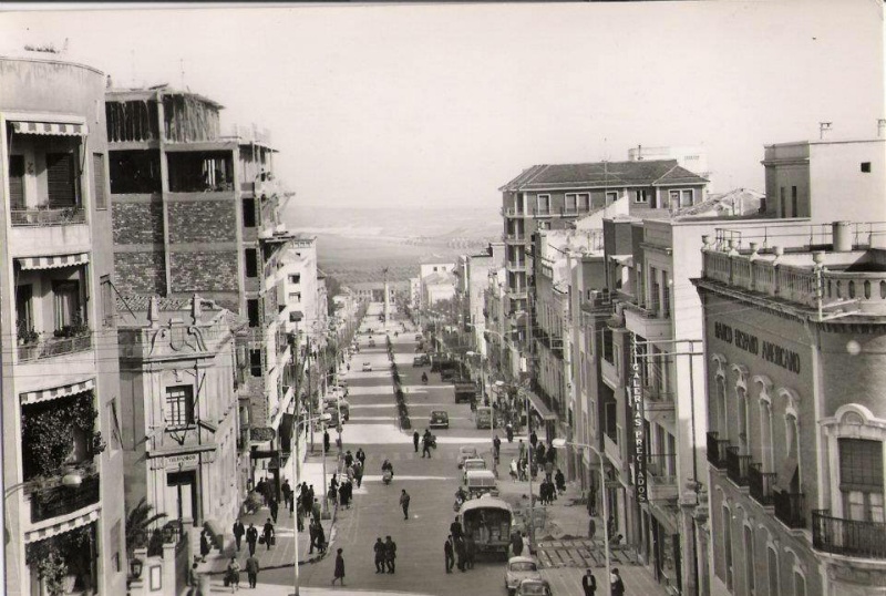 Paseo de la Estacin - Paseo de la Estacin. Foto antigua