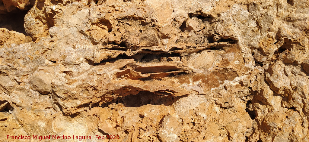 Pe�as de Castro - Pe�as de Castro. Formaciones rocosas de las paredes del este