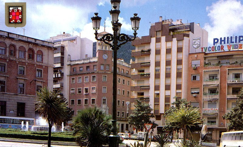 Plaza de la Constitucin - Plaza de la Constitucin. Foto antigua