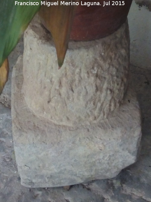 Casera del Carmen - Casera del Carmen. Columna