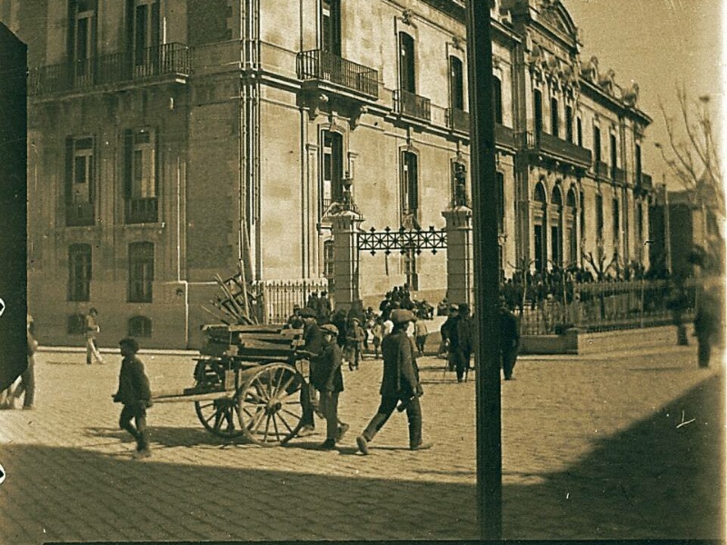 Plaza de San Francisco - Plaza de San Francisco. Foto antigua