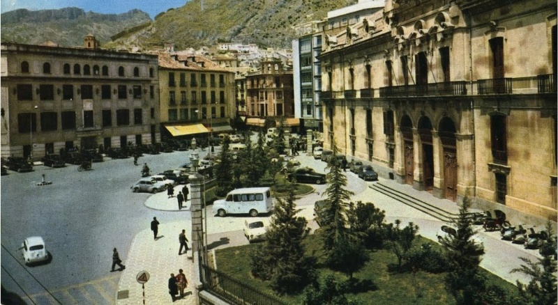 Plaza de San Francisco - Plaza de San Francisco. Foto antigua