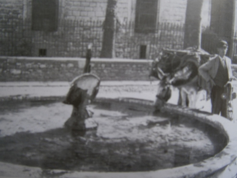 Fuente del Pato - Fuente del Pato. Foto antigua