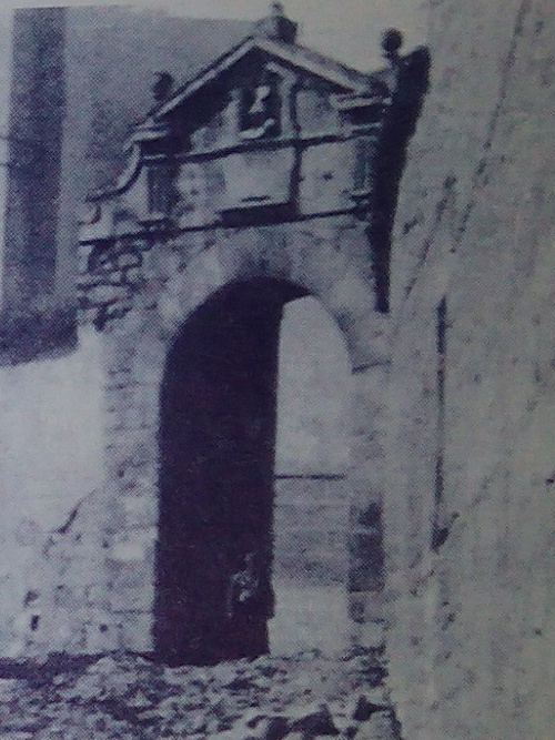 Muralla de Jan. Puerta del ngel - Muralla de Jan. Puerta del ngel. Foto antigua