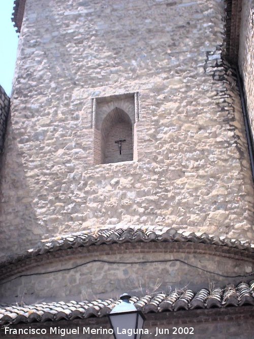 Iglesia de San Juan - Iglesia de San Juan. Crucifijo en el bside