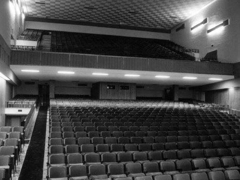 Teatro Asun - Teatro Asun. Foto antigua. Interior