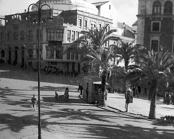 Teatro Cervantes - Teatro Cervantes. Foto antigua