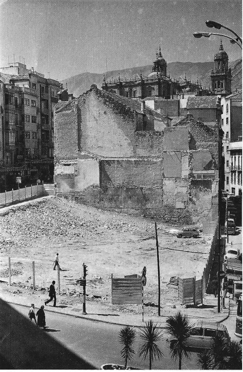 Teatro Cervantes - Teatro Cervantes. Foto antigua. Solar