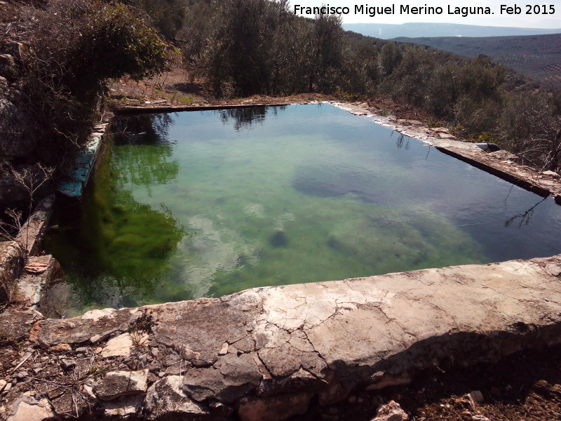 Fuente de El Jarillo - Fuente de El Jarillo. Alberca grande