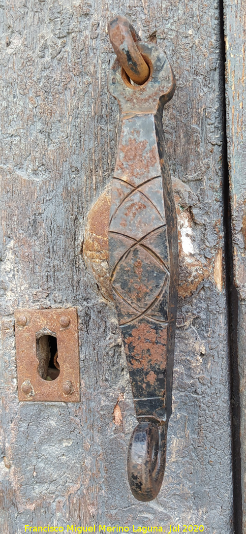 Aldaba - Aldaba. Calle Platera - Arcos de la Frontera