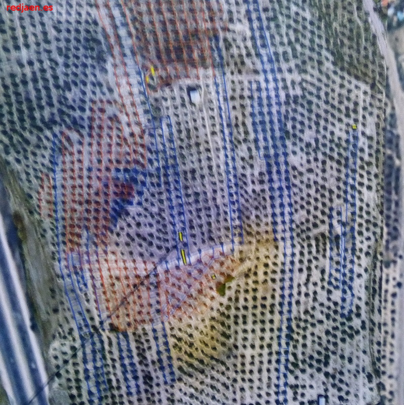 Plaza de Armas del Cerro de La Muela - Plaza de Armas del Cerro de La Muela. Localizaci�n de las intervenciones arqueol�gicas