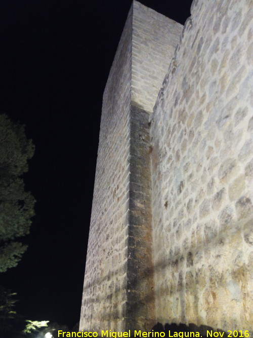 Castillo Nuevo de Santa Catalina. Torre de la Vela - Castillo Nuevo de Santa Catalina. Torre de la Vela. De noche