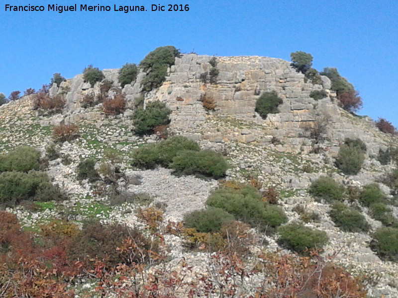 Poblado prehistrico del Cerro Veleta - Poblado prehistrico del Cerro Veleta. 