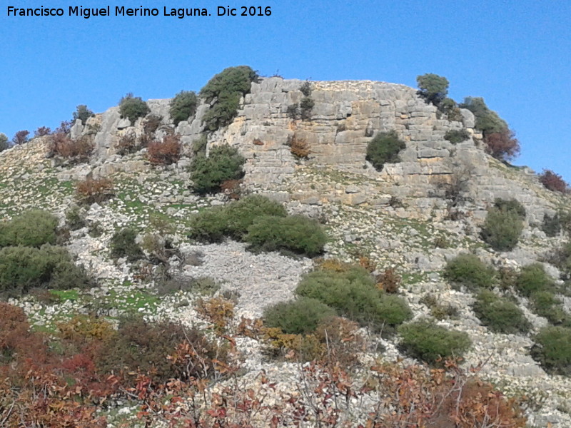 Poblado prehistrico del Cerro Veleta - Poblado prehistrico del Cerro Veleta. 