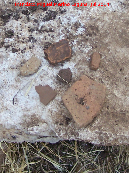 Poblado prehistrico del Cerro Veleta - Poblado prehistrico del Cerro Veleta. Cermica