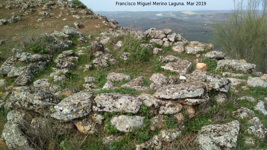 Oppidum de Giribaile. Gran Muralla - Oppidum de Giribaile. Gran Muralla. Torre