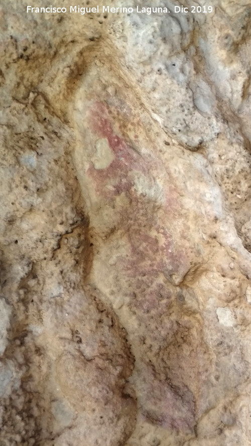 Pinturas rupestres del Abrigo de los Ca�ones IV - Pinturas rupestres del Abrigo de los Ca�ones IV. Pintura rupestre