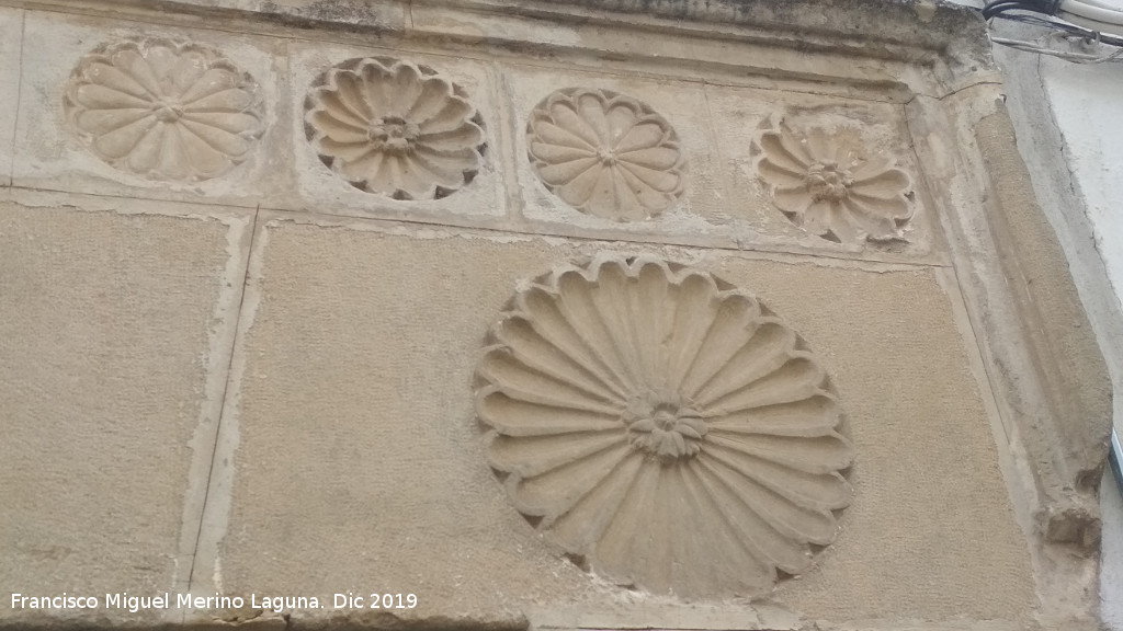 Casa de la Calle Horno Mu�oz n� 10 - Casa de la Calle Horno Mu�oz n� 10. Tondo derecho