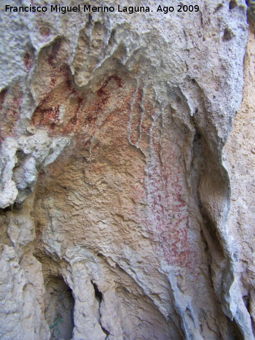 Pinturas rupestres del Poyo Bernab Grupo V - Pinturas rupestres del Poyo Bernab Grupo V. Pinturas