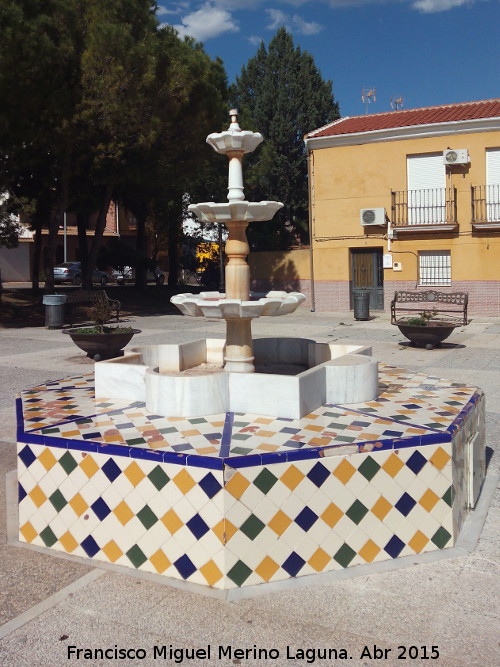 Fuente de la Plaza de Espaa - Fuente de la Plaza de Espaa. 