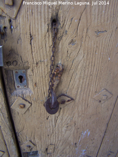 Casa de la Calle Ceperos n 12 - Casa de la Calle Ceperos n 12. Detalle