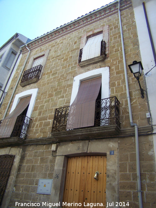 Casa de la Calle Antonio Machado n 18 - Casa de la Calle Antonio Machado n 18. Fachada