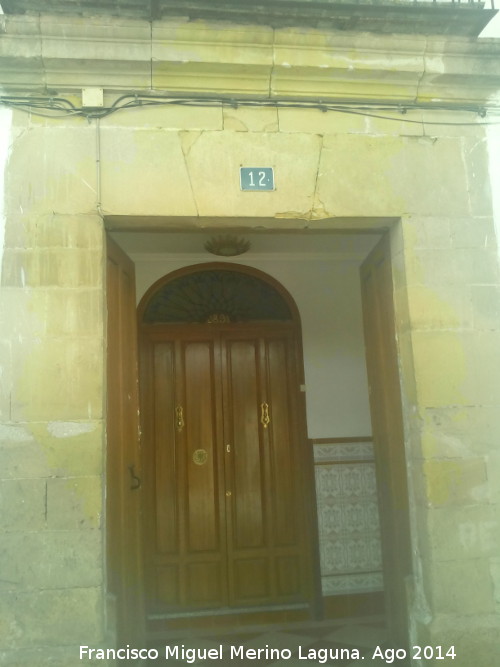 Casa de la Calle Czar n 12 - Casa de la Calle Czar n 12. Portada