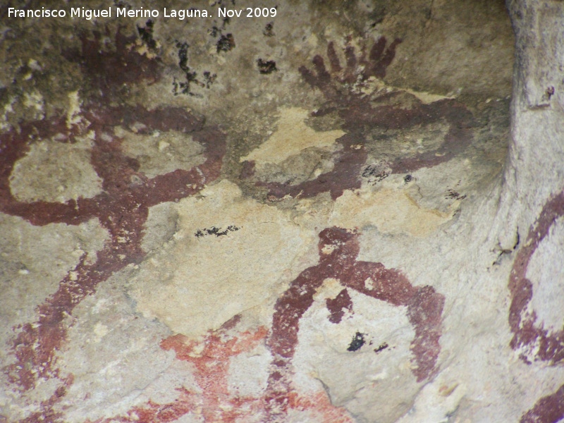 Pinturas rupestres de la Cueva de la Graja-Grupo VIII - Pinturas rupestres de la Cueva de la Graja-Grupo VIII. Reyes