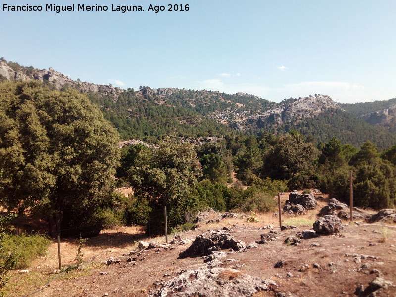 Lancha de la Escalera - Lancha de la Escalera. Desde la Majada de la Carrasca