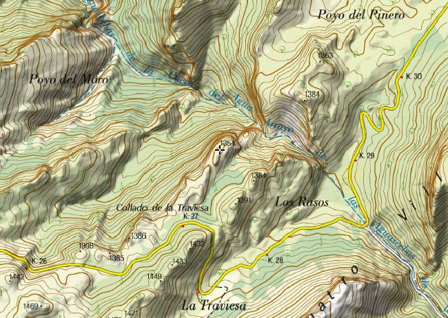 El Agrin - El Agrin. Mapa