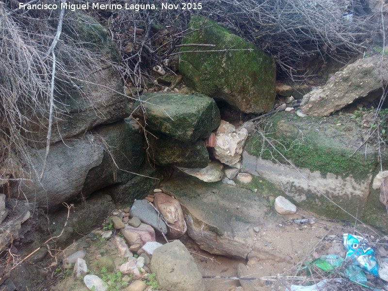 Calzada romana del Cerro Maquiz - Calzada romana del Cerro Maquiz. �ngulo de 90�