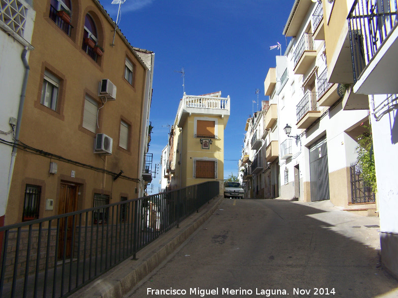 Calzada de San Francisco - Calzada de San Francisco. Unin con la Calle San Francisco