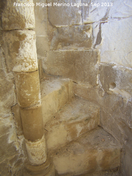 Iglesia de Santo Domingo - Iglesia de Santo Domingo. Escalera de caracol