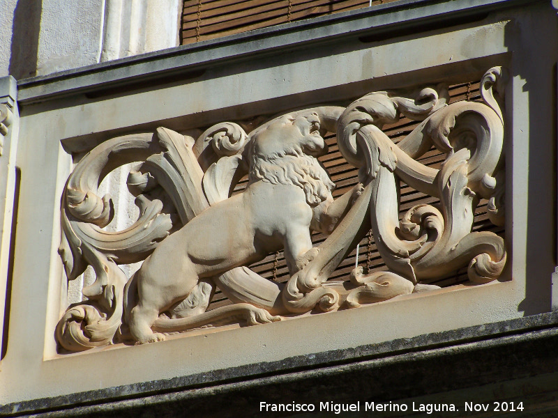 Casa de la Calle La Feria n 47 - Casa de la Calle La Feria n 47. Parapeto