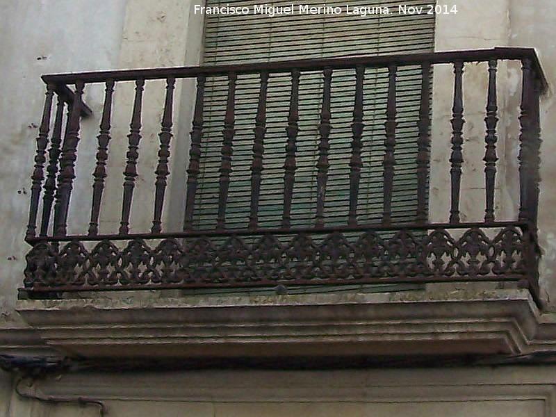 Casa de la Calle La Feria n 70 - Casa de la Calle La Feria n 70. Balcn