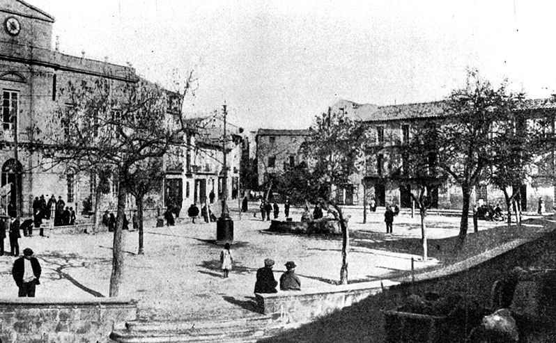 Plaza del Ayuntamiento - Plaza del Ayuntamiento. Foto antigua
