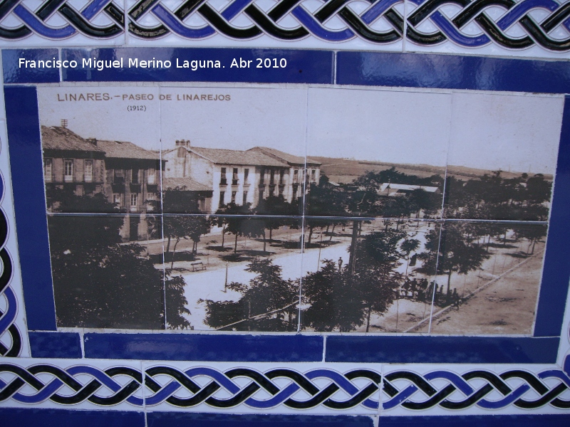 Paseo de Linarejos - Paseo de Linarejos. 1912