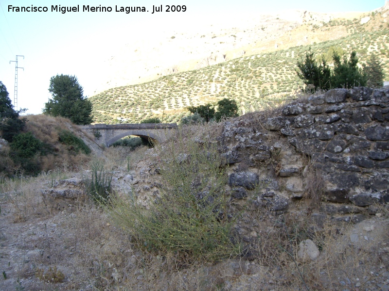 Puente Bajo - Puente Bajo. Situacin del Puente Romano respecto al Puente Viejo