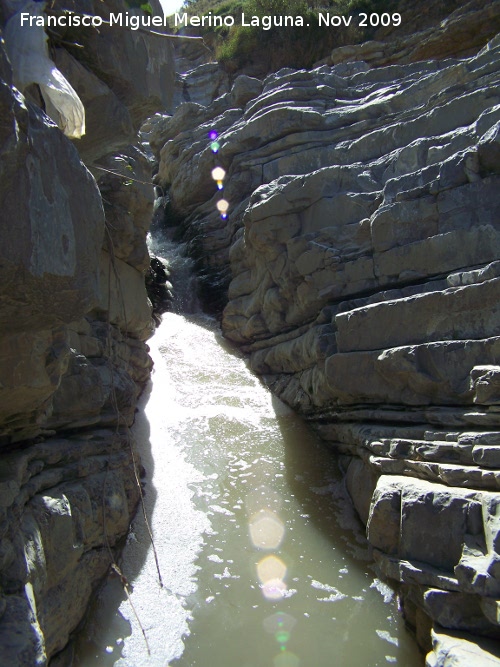 Cascada de Ro Fro - Cascada de Ro Fro. Can posterior a la cascada pequea