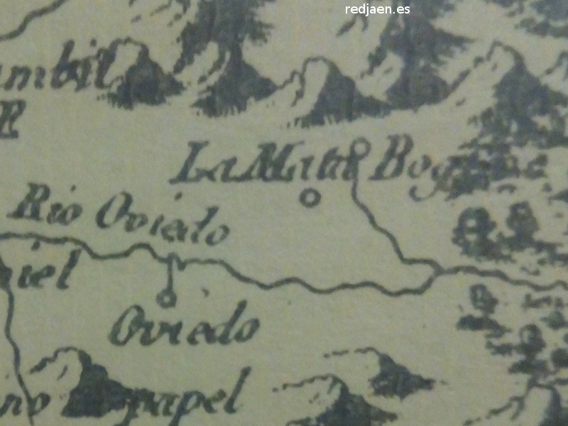 Ro Oviedo - Ro Oviedo. Mapa 1786