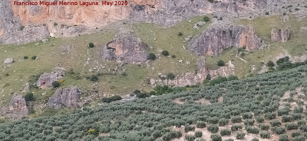 Cerro La Veleta - Cerro La Veleta. Formaciones rocosas de su ladera oeste