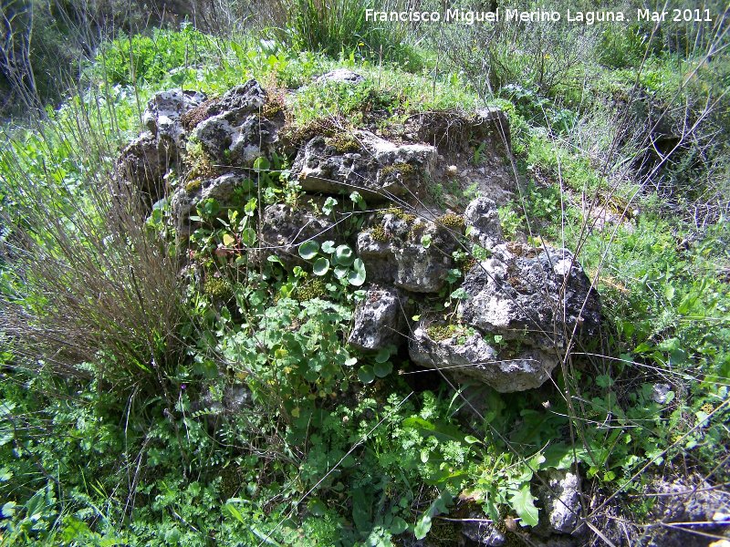 Ruinas del Cortijo de La Cerradura - Ruinas del Cortijo de La Cerradura. Horno