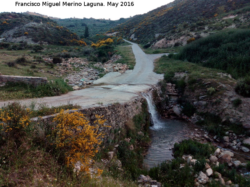 Arroyo Pedregoso - Arroyo Pedregoso. A su paso por el Camino de la Rata